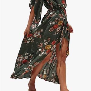 Floral maxi dress